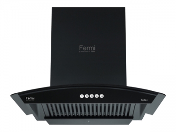 Máy hút mùi treo tường kính cong Fermi SH001